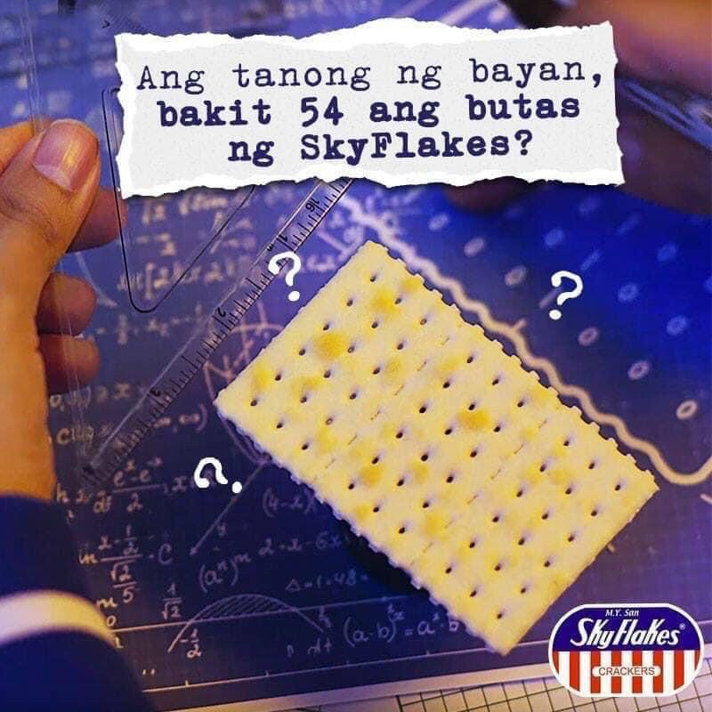 🥞BÁNH QUY YẾN MẠCH KHÔNG ĐƯỜNG SKY FLAKES 32 gói CỦA PHILLIPINES