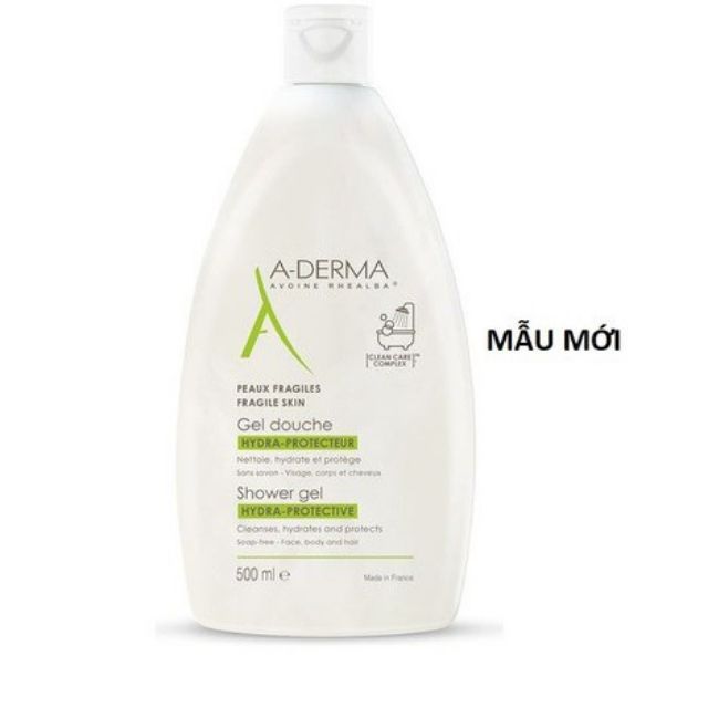 Sữa tắm giảm mụn lưng Aderma 500ml