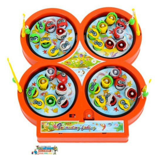 Bộ câu cá 4 hồ câu cho bé
