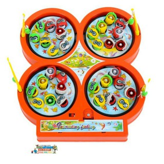 Bộ câu cá 4 hồ câu cho bé