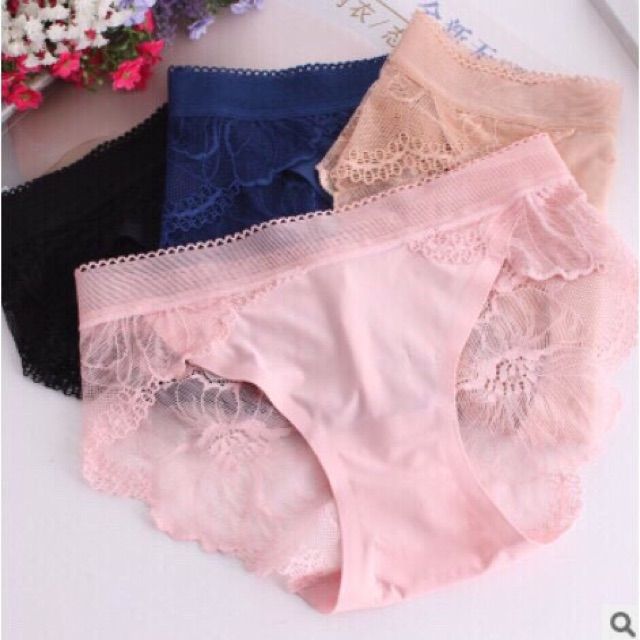 Combo 10 quần lót đúc pha ren 8423