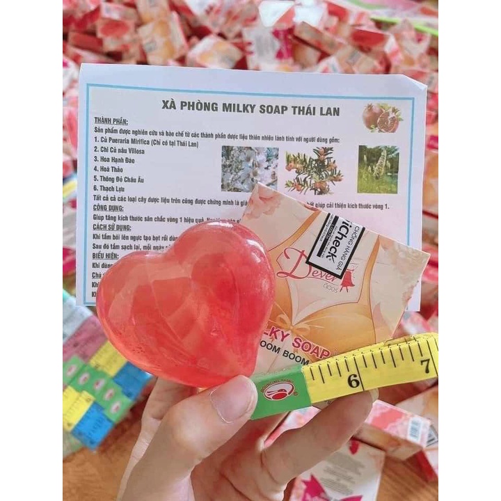 Xà phòng nở ngực Milky Soap Thái LanChăm sóc ngực