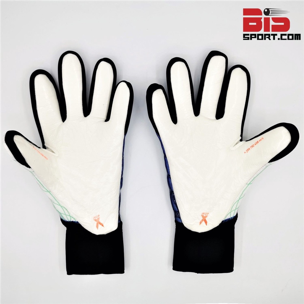 Găng Tay Thủ Môn Bóng Đá A20 Trắng Xám Cam - Loại 1 Cao Cấp - Găng Tay Không Xương Trợ Lực , Bám Banh Siêu Dính