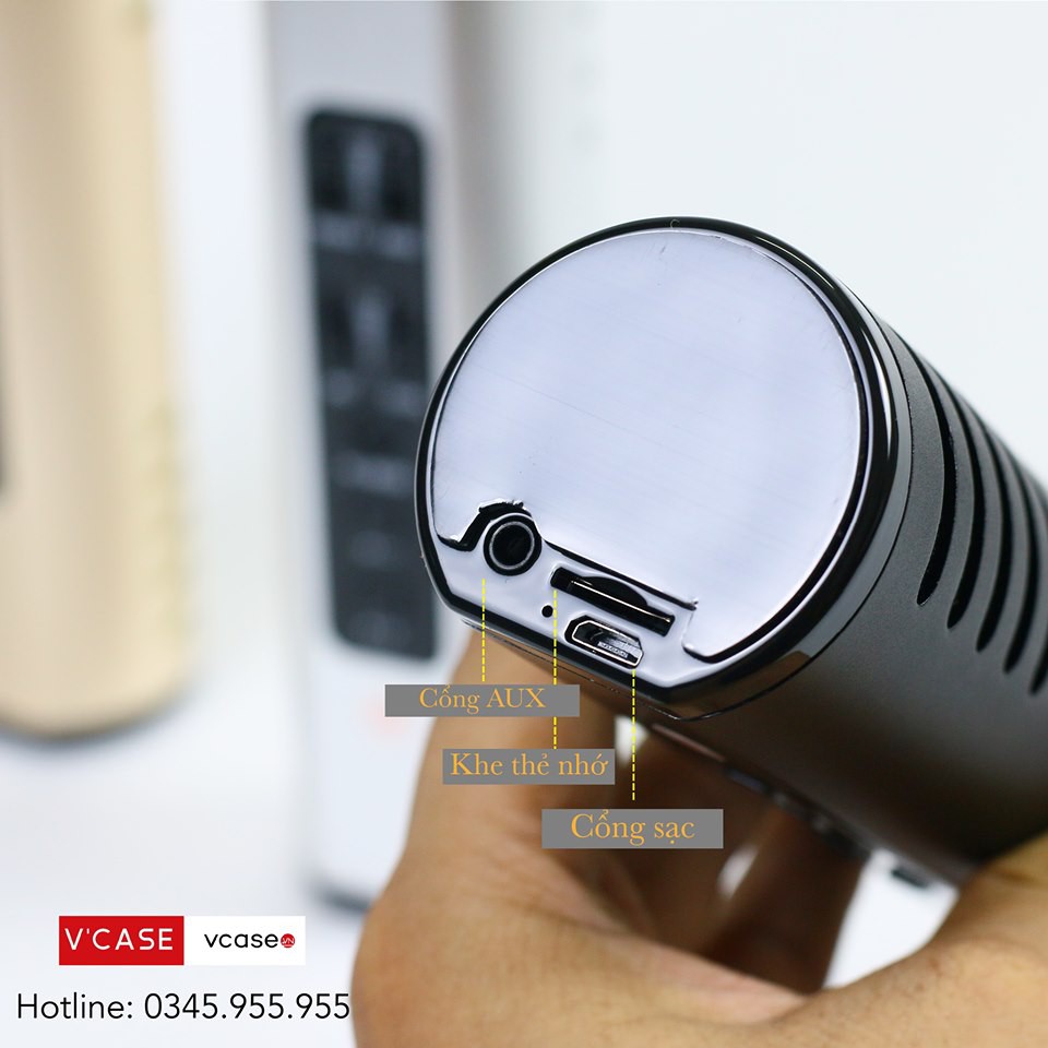 Mic Hát Karaoke Bluetooth K6 Hàng Chất - Hay Nhất 2020