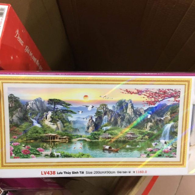 Tranh đá PHONG CẢNH ( Tranh chưa đính )