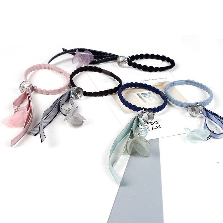 Buộc tóc hoa rơi cổ trang cột tóc tiểu thư công chúa thiết kế sáng tạo xinh xắn thiết kế sáng tạo quà tặng xinh xắn