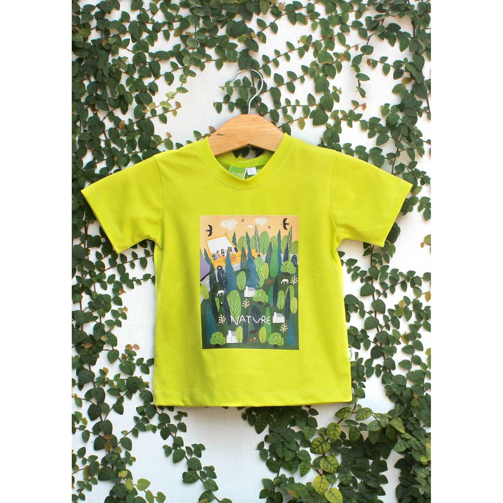 Áo thun cho bé trai và bé gái Jadiny thun cotton 4 chiều in decal tuyệt đẹp