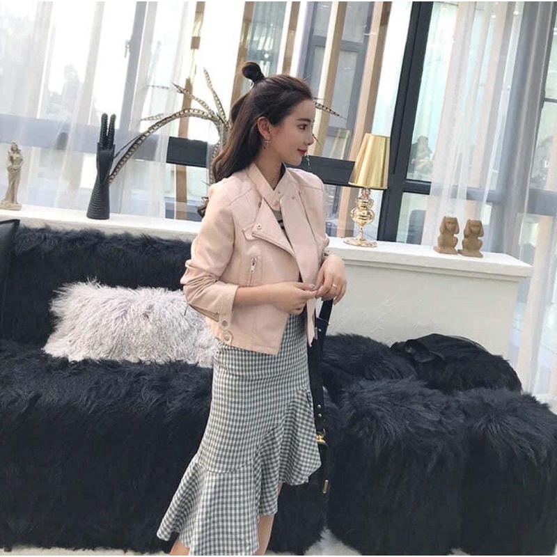 áo da nữa cổ tàu | BigBuy360 - bigbuy360.vn