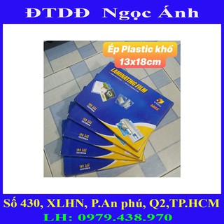 NaShop - Ép Plastic khổ 13x18 cm DL2x80 micro, văn phòng phẩm (VPP)