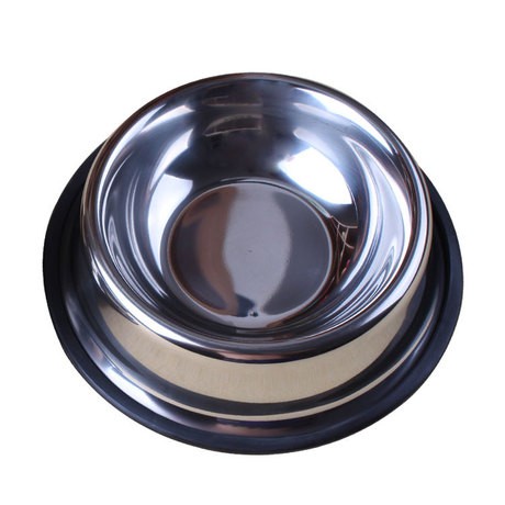 TÔ INOX ĐỰNG THỨC ĂN CHO THÚ CƯNG CHÓ MÈO Không in hình - Pet shop Uytinpro