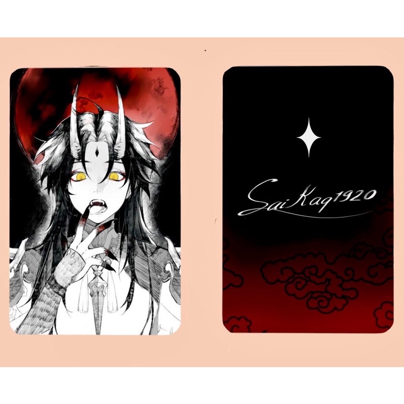 Card bo góc genshin impact