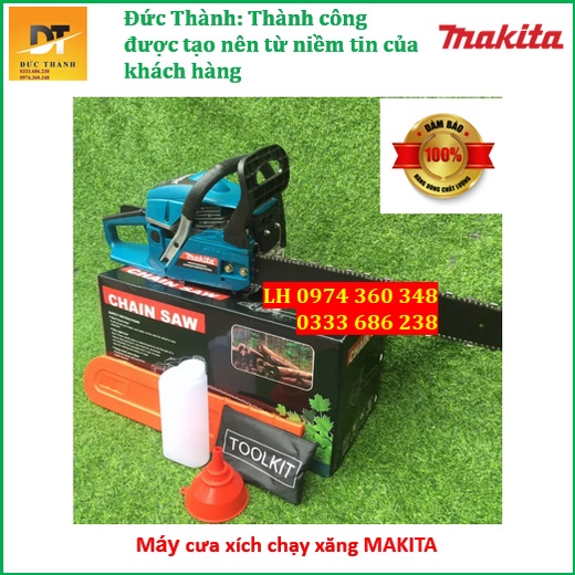 Máy cưa xích chạy xăng MAKITA. Nhập khẩu.