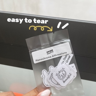 Sticker Monochrome Affirmations