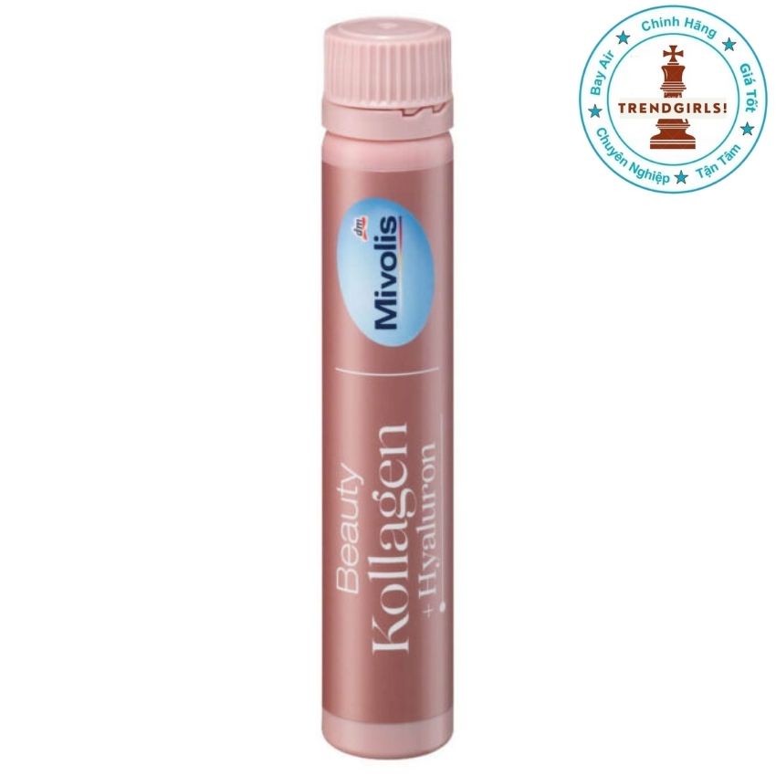 Collagen Mivolis Beauty Kollagen Hyaluron dạng thuỷ phân hỗ trợ khoẻ đẹp da níu giữ nét thanh xuân, 20 x 25 ml của Đức