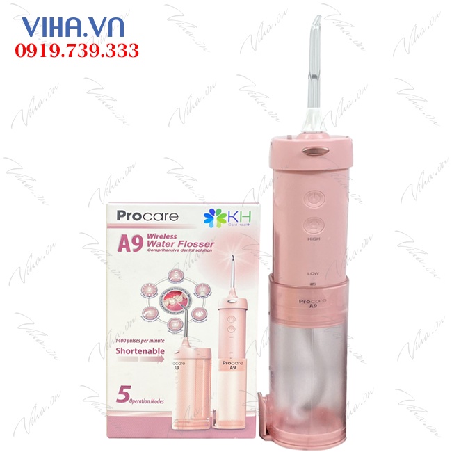 Máy Tăm Nước Du Lịch Cầm Tay Cao Cấp Procare A9 New 2022
