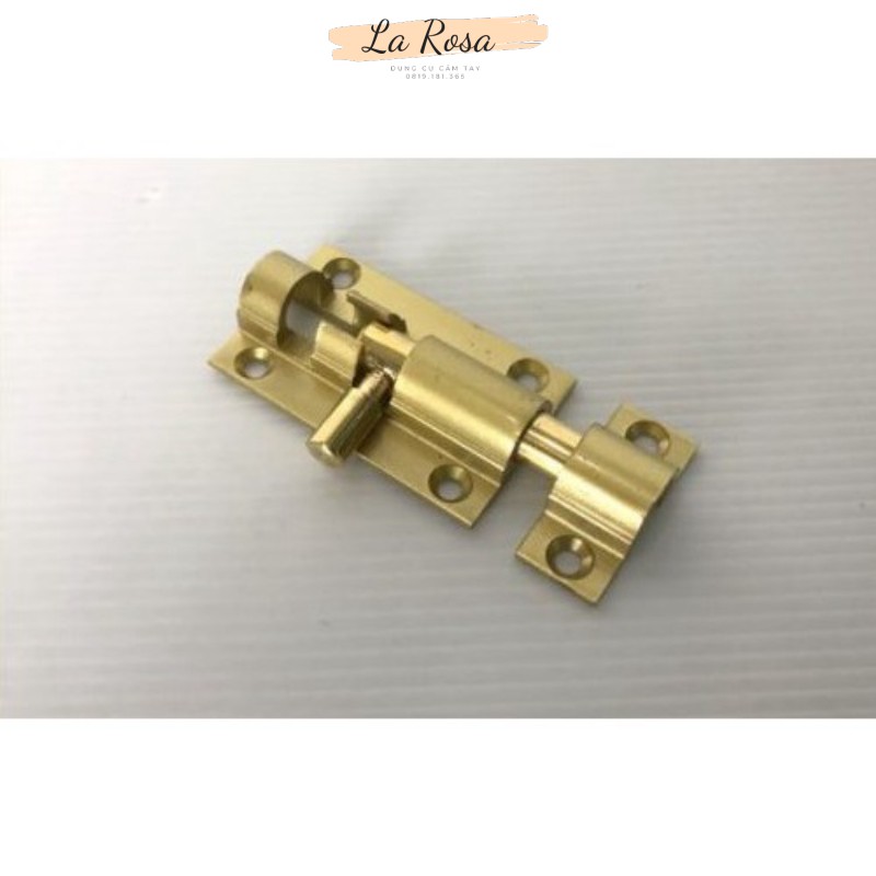 Chốt cửa bằng đồng lắp cho cửa ô gió 35x60mm