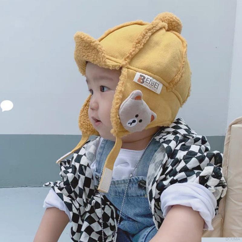 Mũ giữ ấm thiết kế đáng yêu cho em bé