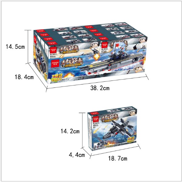 Bộ Lego Chiến Hạm, Tàu Sân Bay Quân Sự Dành Cho Trẻ Thỏa Sức Sáng Tạo