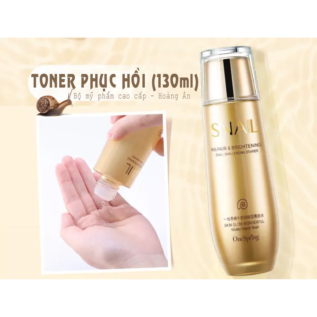 BỘ MỸ PHẨM ỐC SÊN THIÊN NHIÊN ( BẢN MỚI NHẤT) - ONESPRING SNAIL CHÍNH HÃNG | BigBuy360 - bigbuy360.vn