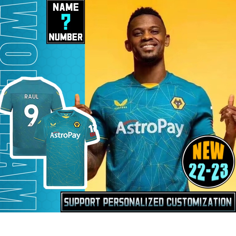 Áo Thun Số 22-23 Đội Tuyển Đá Banh Jerseys s-4xl *