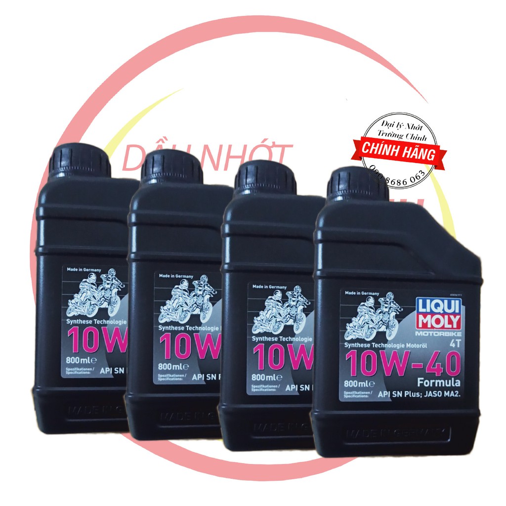 Nhớt Liqui Formula 10W40 800ML dành cho xe số