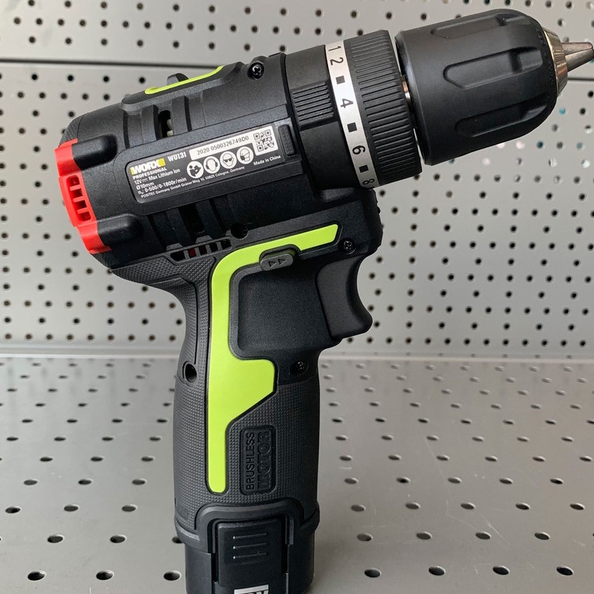 Máy Khoan Động Lực WORX GREEN WU131 Dùng Pin Li-ion 12V