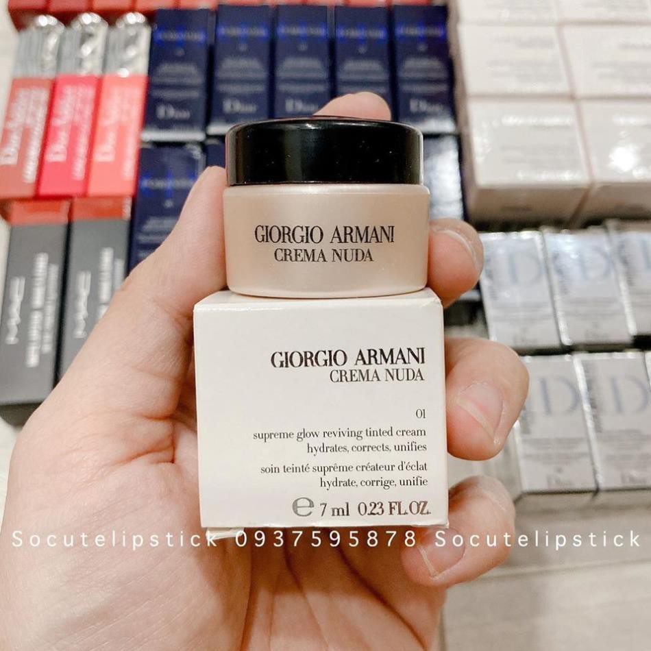 DATE 9/2021 - Kem nền Giorgio Armani Crema Nuda Minisize 7ml | BigBuy360 - bigbuy360.vn