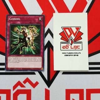Thẻ Bài Mint90 Yugioh Trap Cloning - Common