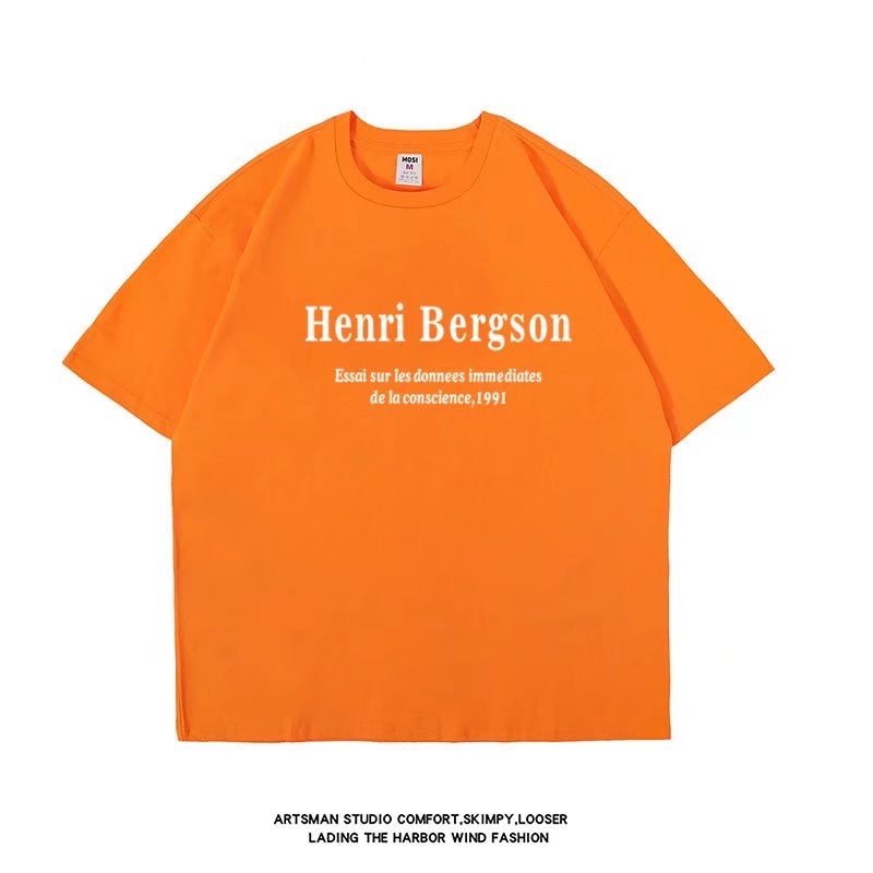 Áo Thun Tay Ngắn Cổ Tròn In Chữ M-8XL Thời Trang Hàn Quốc Cho Nam