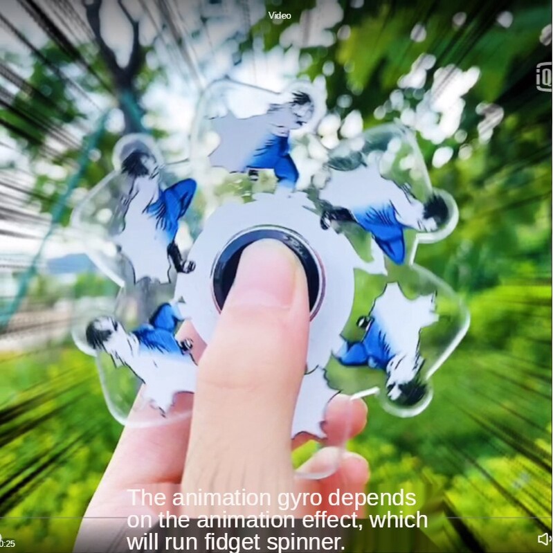 Con quay đồ chơi Fidget Spinner One ngẫu nhiên