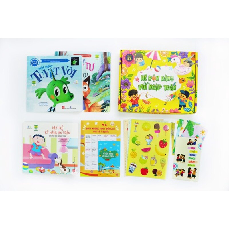 Sách - Hộp quà 1/6 cho các lứa tuổi (đinh tị)