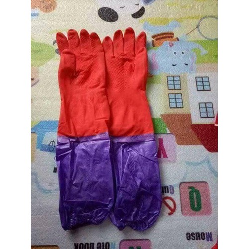 GĂNG TAY CAO SU RỬA BÁT LÓT NỈ CHỐNG LẠNH