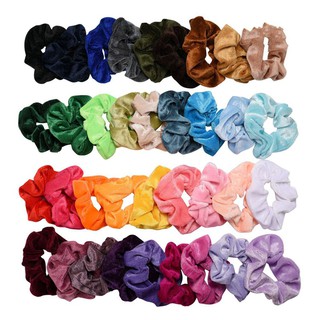 20 Pcs Hair Scrunchies Velvet Elastic Hair Bands Scrunchy Ties