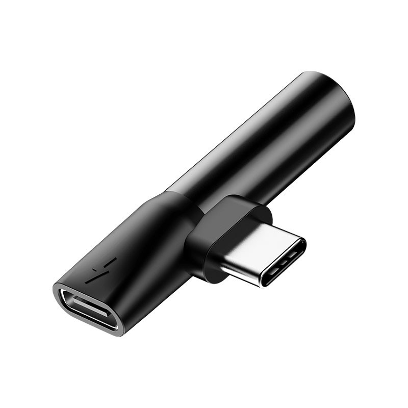 Bộ chuyển cổng Type C sang Audio 3.5mm + Type C - Huco Việt Nam