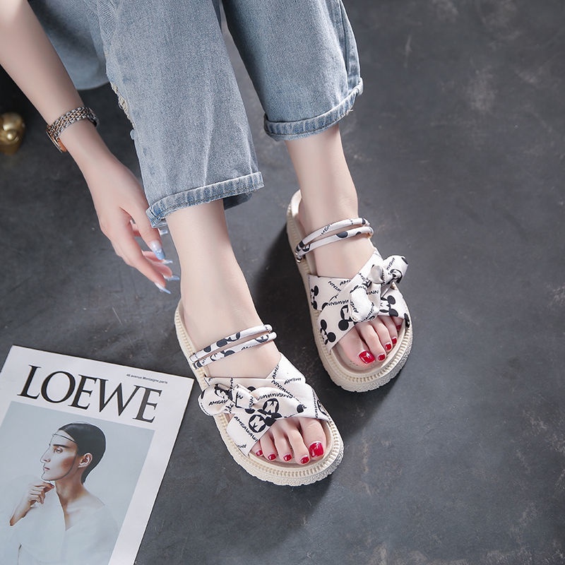 Xăng đan Đế Dày Thời Trang Mùa Hè Dành Cho Nữ 2022