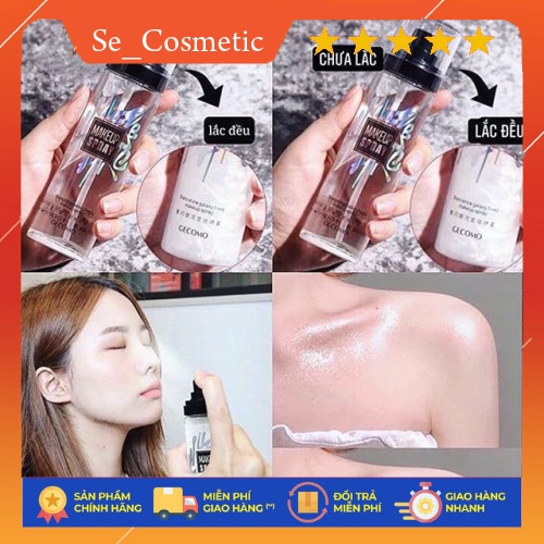 [Chính Hãng] Xịt Khóa Nền - Xịt Khóa Makeup Giữ Lớp Trang Điểm Lâu Trôi Bắt Sáng Siêu Xinh