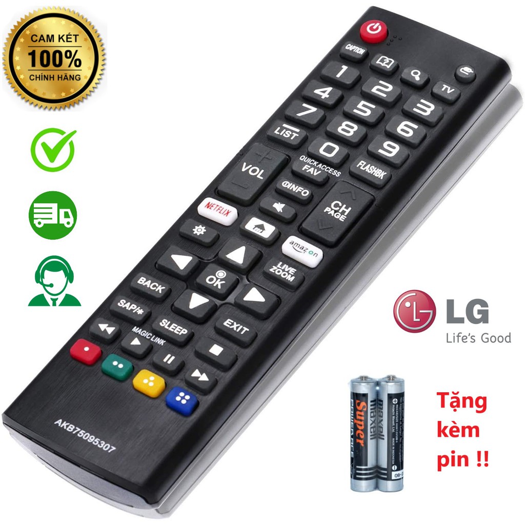 Điều khiển từ xa đa năng cho LG Smart TV Điều khiển từ xa Tất cả các kiểu TV LCD LED 3D HDTV Smart TV AKB75095307 AKB753