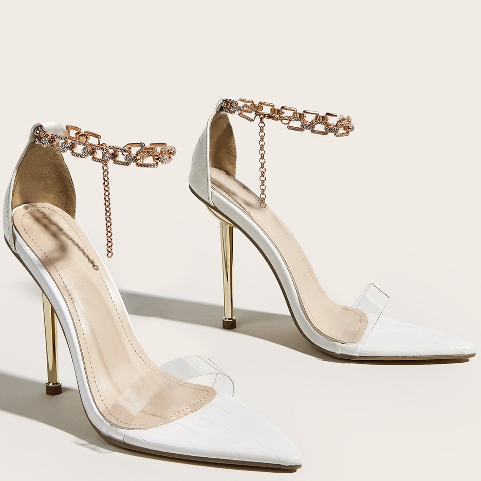 Giày cao gót 4.33 Inch thời trang quyến rũ cho nữ Size 35-42