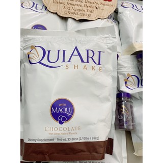 QuiAri - giảm cân , giảm mỡ hồi phục sức khoẻ gồm 1 túi bột quiari Shake và lọ viên quiari energy