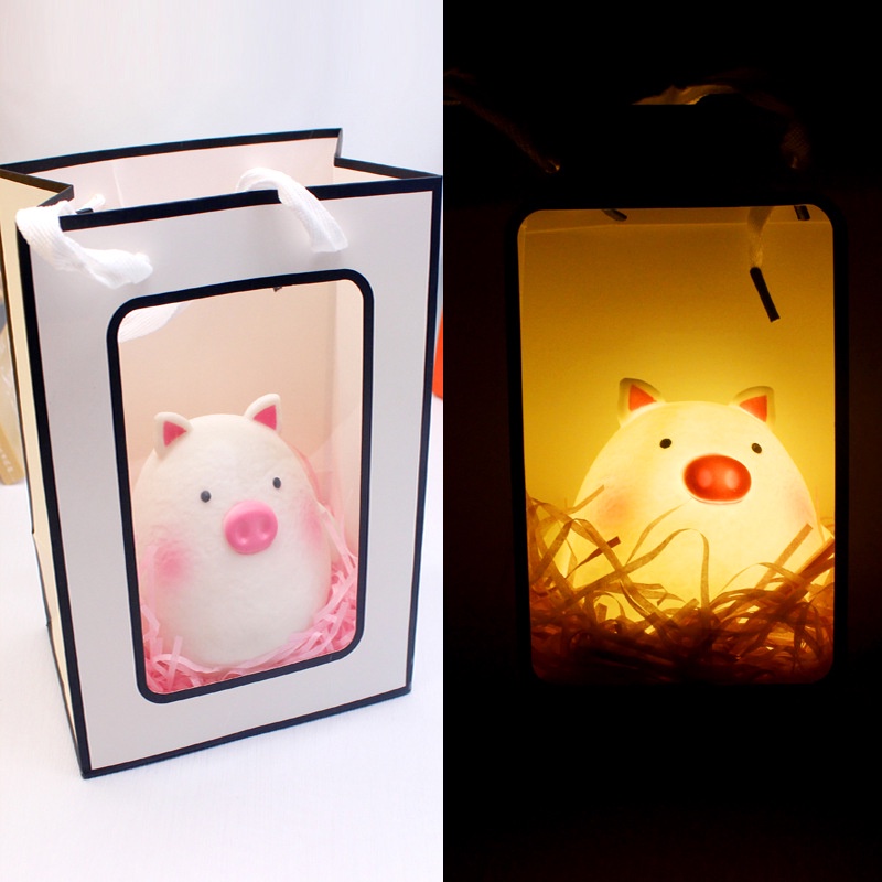 Qùa Tặng Đèn Trang Trí,Đèn Ngủ, Decor, Các Con Vật Thú Cưng Siêu Dễ Thương Xinh Xắn kèm túi quà tặng
