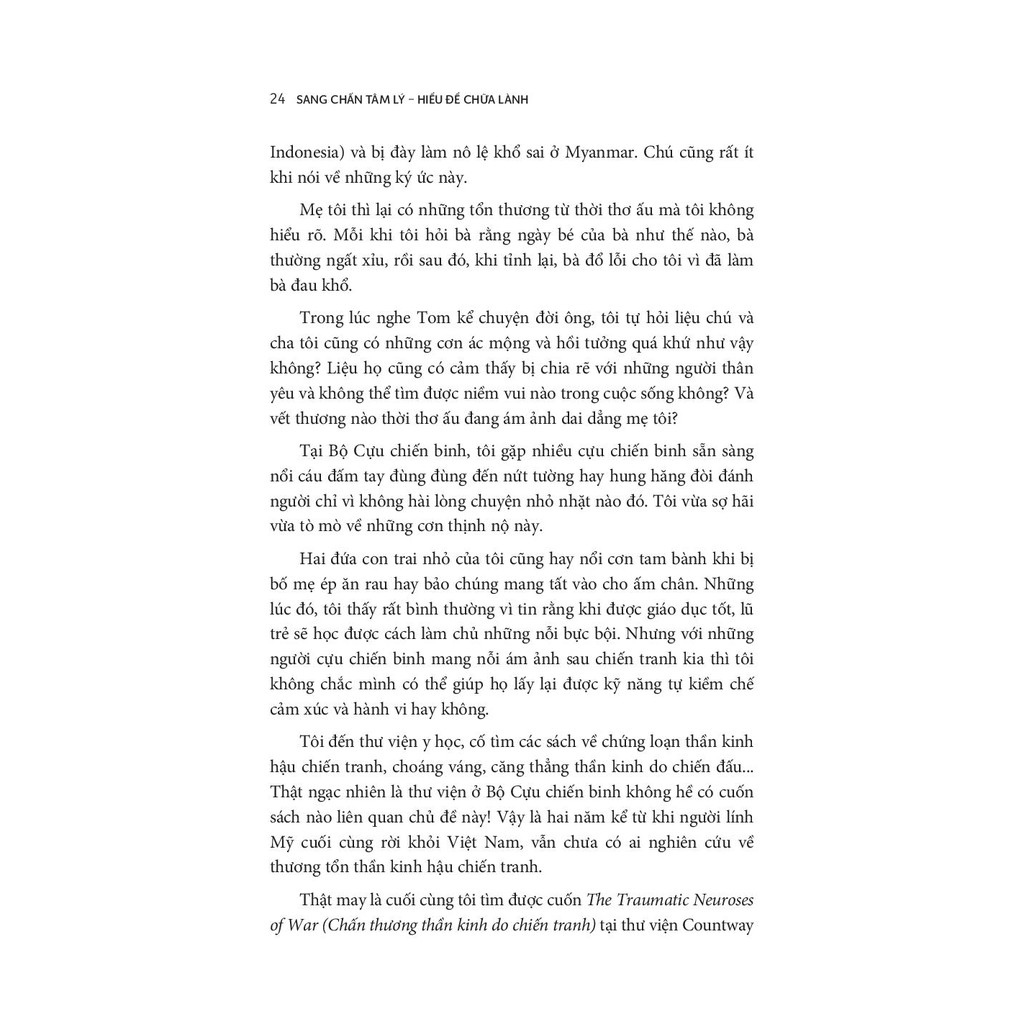 [Mã LIFEXANH24 giảm 10% đơn 99K] Sách - Sang chấn tâm lý - Hiểu để chữa lành | BigBuy360 - bigbuy360.vn