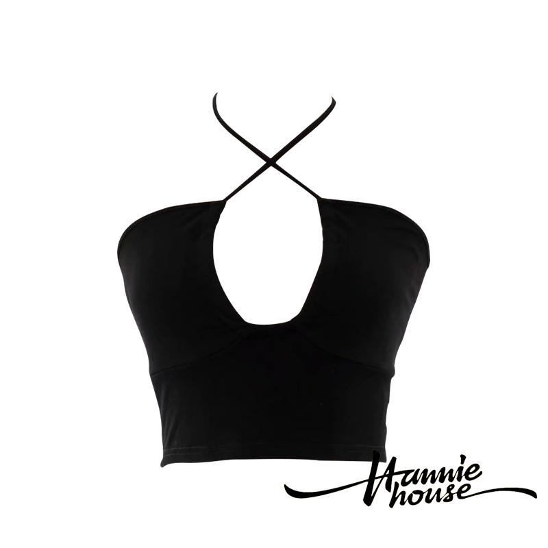 Áo dây đan chéo lưng thời trang quyến rũ cho nữ