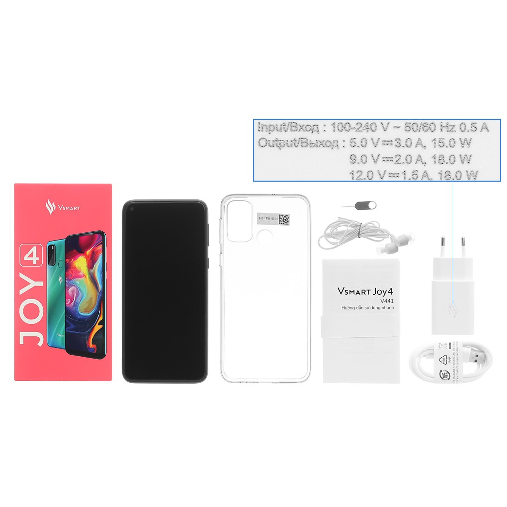 [Nguyên Seal] Điện thoại Vsmart Joy 4 (6GB/64GB)  Bảo hành 18 Tháng - 101 ngày đổi mới - Hàng Chính Hãng | BigBuy360 - bigbuy360.vn