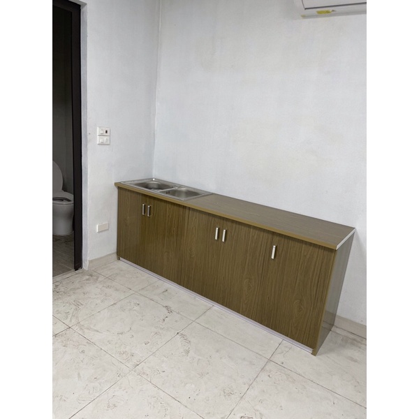 Tủ bếp nhựa đài loan chịu lực nhựa chính hãng tiện dụng miễn phí lắp đặt
