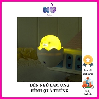 ĐÈN NGỦ TRỨNG GÀ CẢM BIẾN SÁNG BẬT TẮT TỰ ĐỘNG