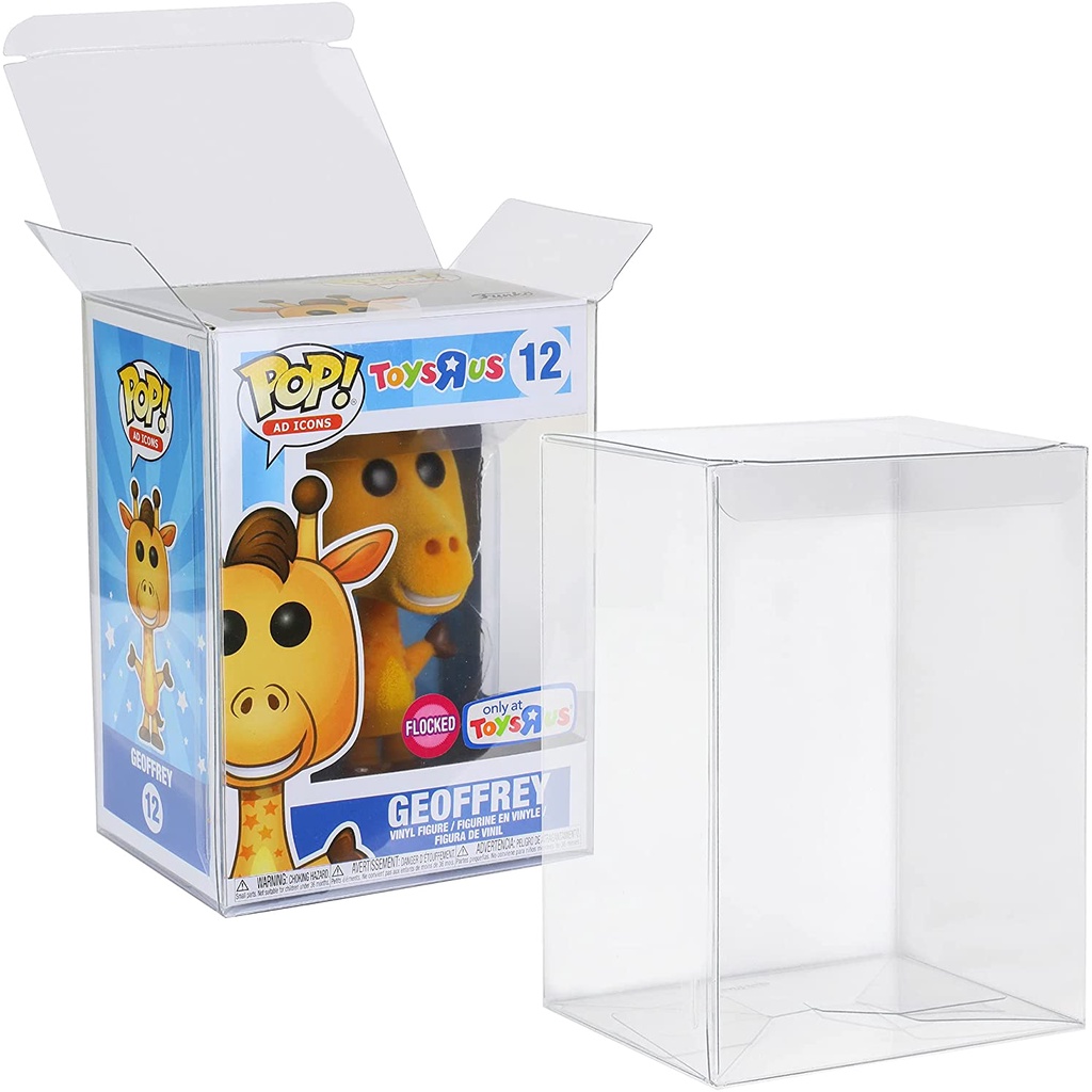 1 Hộp Nhựa Trong Suốt Dày 0.5mm Bảo Vệ Màn Hình Funko Pop