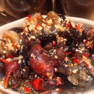 BA KHÍA TRỘN TỎI ỚT HŨ 800gr
