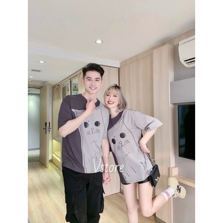 Áo Đôi - Phông Mèo 12061