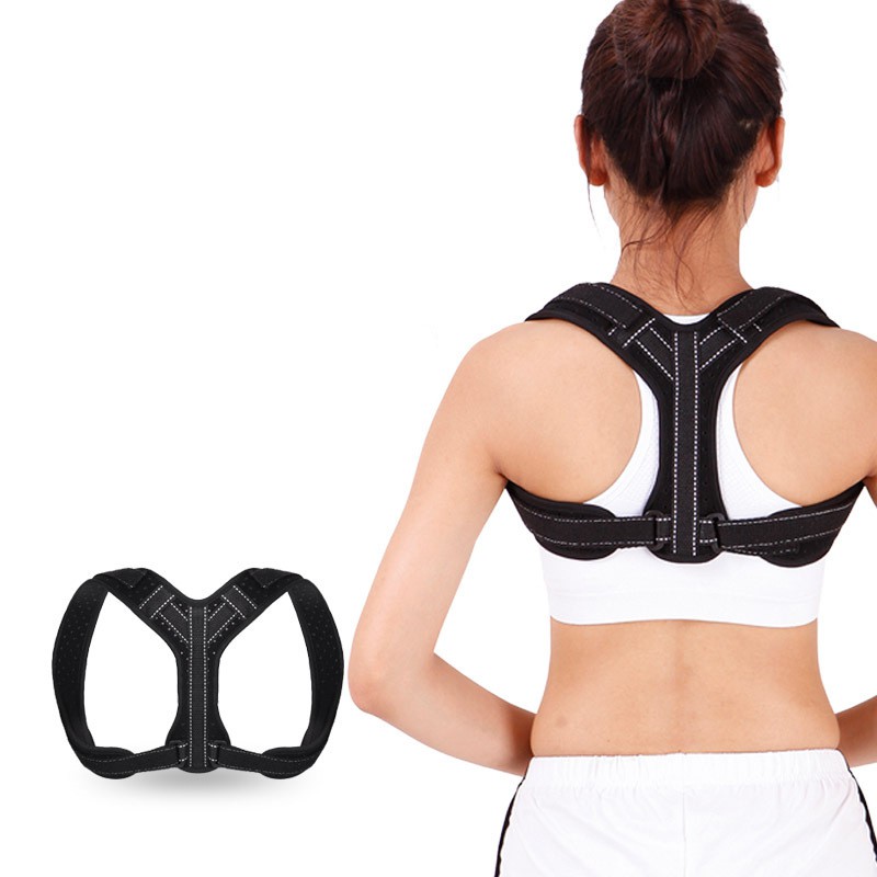 Đai điều chỉnh vai điều chỉnh lưng và cột sống đai chống gù lưng lệch vai C042 sọc lưng
