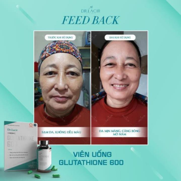 Viên Uống Glutathione 600 - Hàng Chính Hãng Dr.Lacir 004